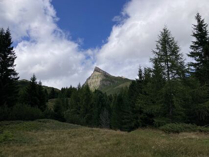 Photo de Marilena Locatelli le long du parcours
