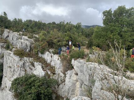Photo de Marco Holzer le long du parcours