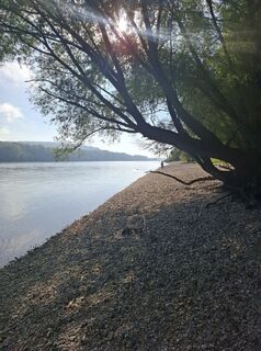 Foto von Monika Wachter entlang der Tour