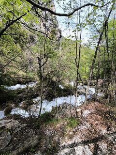 Foto von Mirco moretti entlang der Tour