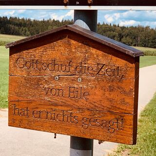 Schild Beginn DB-Günztalradweg