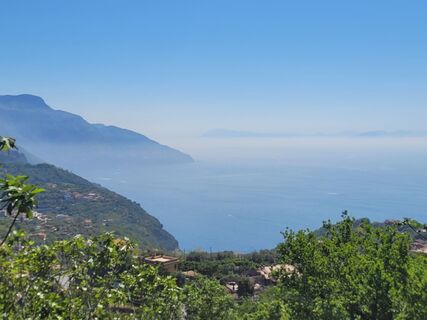 Massa Lubrense zum Strand , Kampanien/Italien