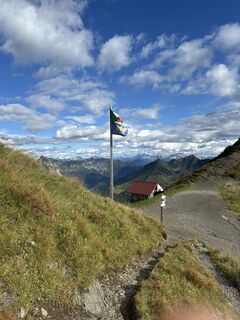 Foto de Fabio Infanti a lo largo del recorrido