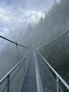 Photo de Theon Bergman le long du parcours