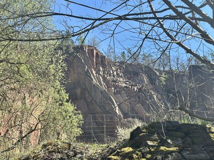 Zdjęcie z Kurt Hackenbeck wzdłuż trasy