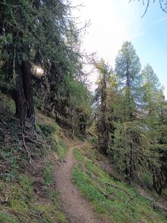 Foto von Aner entlang der Tour