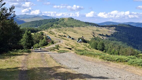Foto de Sase Dinev a lo largo del recorrido