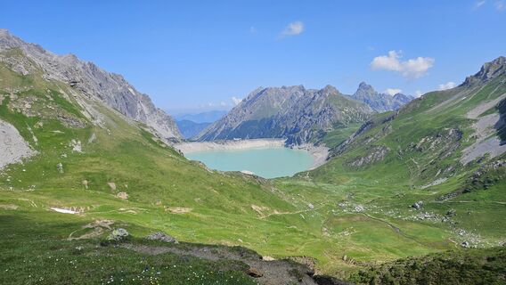 Foto von Werner entlang der Tour