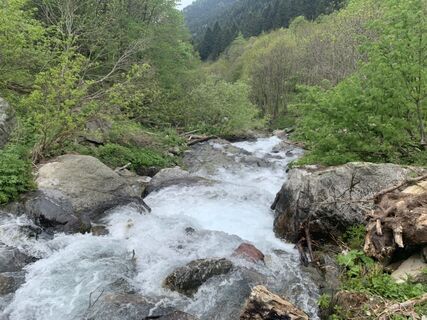 Photo de Toni Lerda le long du parcours