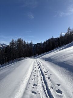 Photo de Heinz Sperl le long du parcours