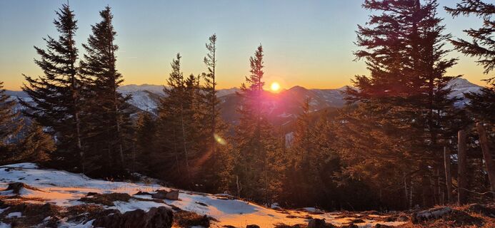 Foto von Peter Strohmayer entlang der Tour