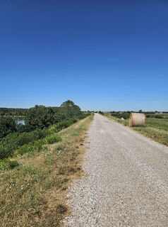 Foto von Marianne Unterrainer entlang der Tour