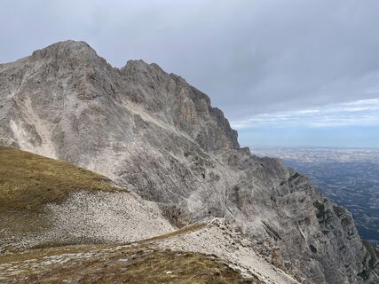 Photo de Alberto Capelli le long du parcours