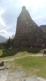 Foto von Andrea Guiato entlang der Tour