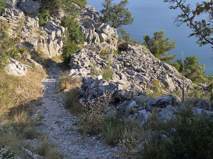 Foto de Kristijan Tomazic a lo largo del recorrido