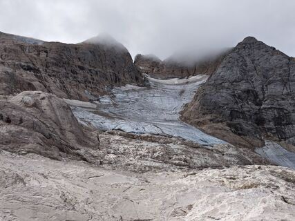 Foto de Lodovica Vecchi a lo largo del recorrido