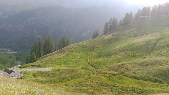 Foto von Andrea Guiato entlang der Tour