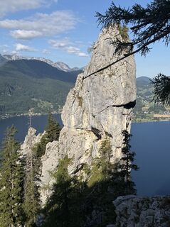 Traunstein über Naturfreundesteig aufi und Mayralmsteig abi