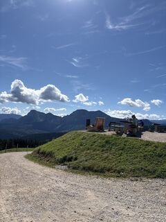 Foto fra Heinz Sperl underveis på turen