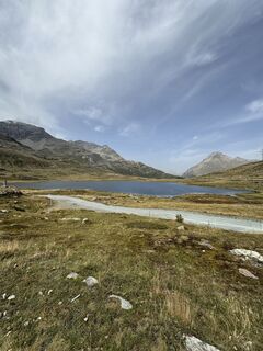 Photo de Marco Angelo Bongini le long du parcours