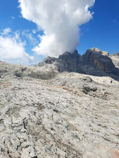Foto von Susi Stütz entlang der Tour