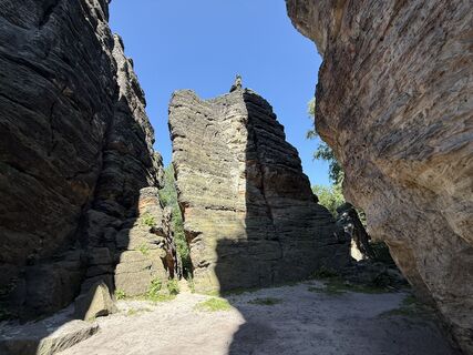 Foto von Norbert Herbig entlang der Tour