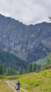 Foto von Ursula Friedrich entlang der Tour