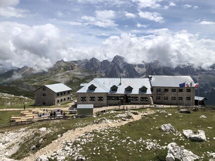 Photo de Matteo Chiurlo le long du parcours