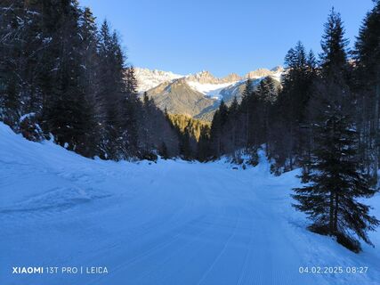 Photo de Karl-Heinz le long du parcours