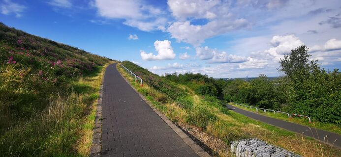 Foto von Klaus Lehner entlang der Tour