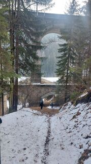 Photo de Karin Svozil le long du parcours