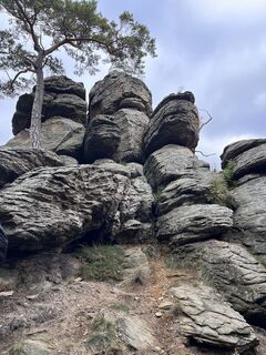 Foto de Roland Morth a lo largo del recorrido