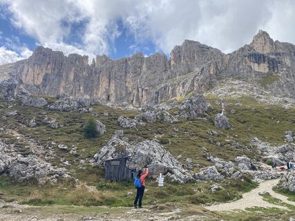 Foto från Peter Waltriny under resans gång