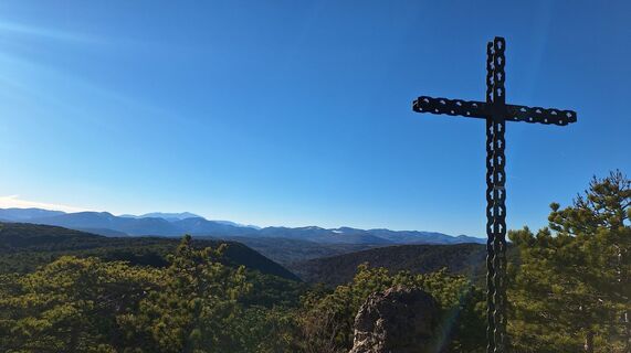 Foto von Regina Fleischmann entlang der Tour