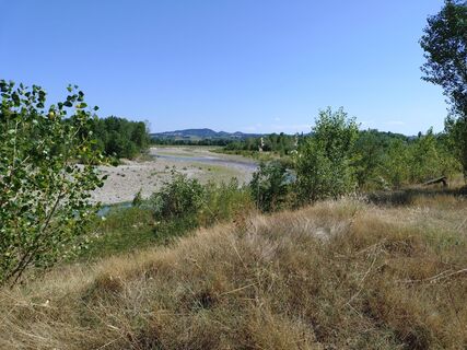 Foto von Roman entlang der Tour