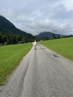 Foto von Anna Andrzejewska entlang der Tour