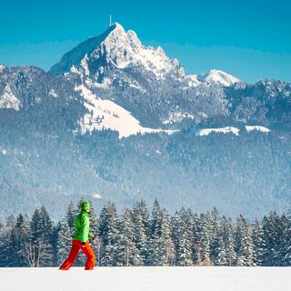 Schneeschuhwandern in Bayrischzell