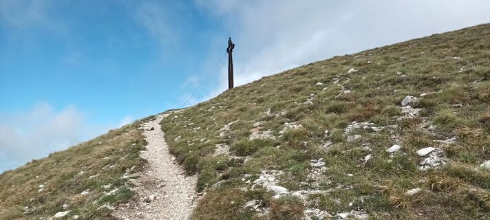 Foto von Gabriele Cucchi entlang der Tour