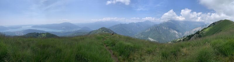 Foto von Koen De Wit entlang der Tour