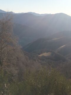 Foto von Daniele Berini entlang der Tour