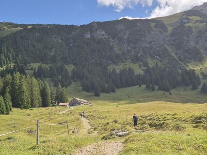 Foto de Gerd Schaefer a lo largo del recorrido