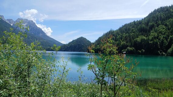 Foto von Veronika Reichart entlang der Tour