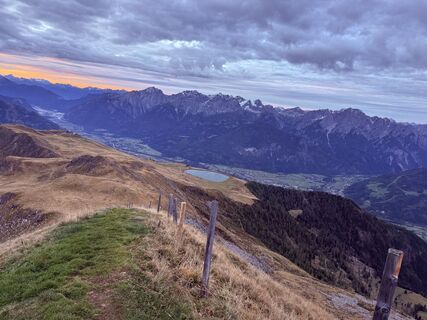Foto de Sven Reiter a lo largo del recorrido