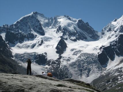 eindrückliche Bergkulisse
