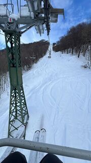 Foto de Andrea Argiolas a lo largo del recorrido