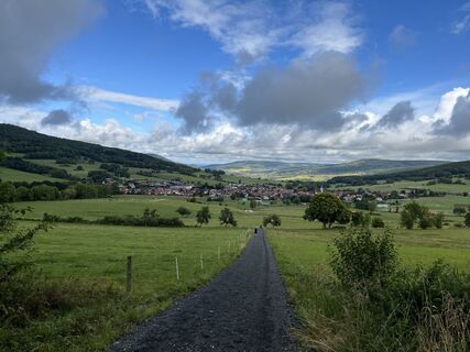 Foto von Sebastian entlang der Tour