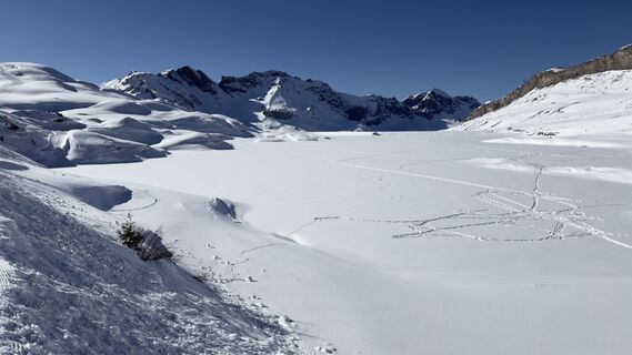 Foto von Peter Burki entlang der Tour