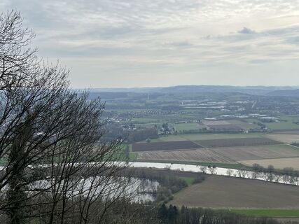 Foto von Andrea Vogt entlang der Tour