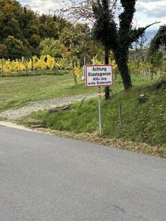 Foto de Andreas Ohrfandl a lo largo del recorrido