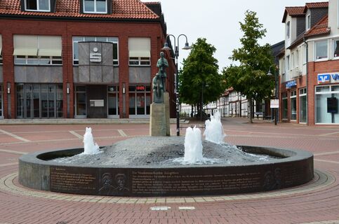 Klesmerbrunnen Salzgitter-Bad am Klesmerplatz